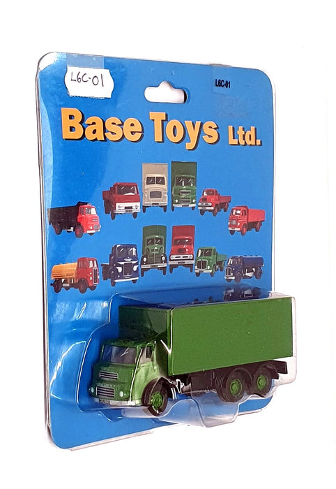 Base Toys 1/76 Scale Diecast L6C-01 - Leyland LAD Box Van - Green