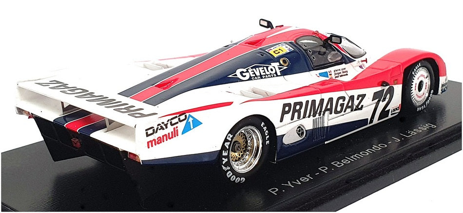 Spark 1/43 Scale Resin S9878 - Porsche 962 C #72 24h Le Mans 1989