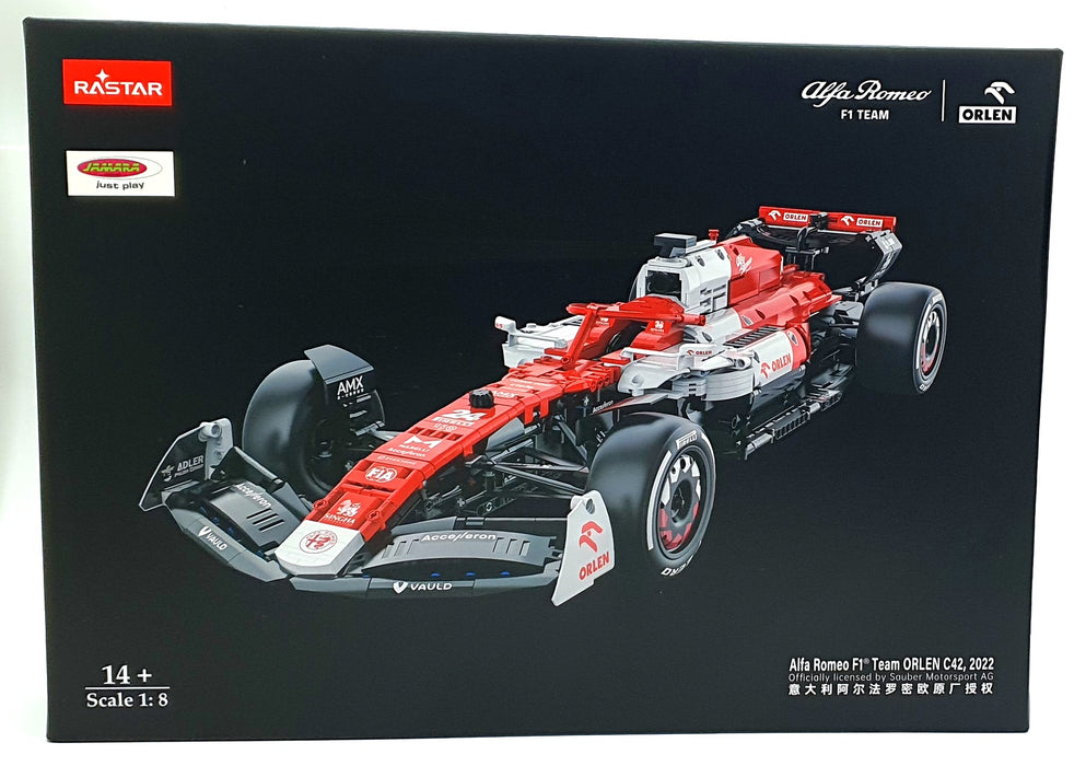 RASTAR 402806 1/8 Scale 2306 pcs - Alfa Romeo F1 Team Orlen #24 2022 Unopened