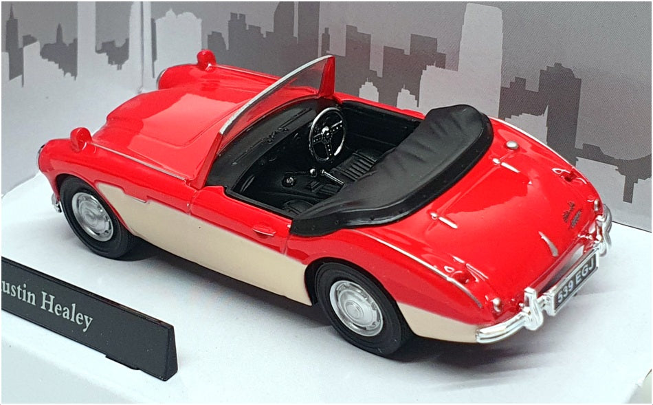 Cararama 1/43 Scale 4-16250 - Austin Healey - Red/White