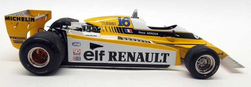 Exoto 1/18 scale Diecast 97091 - Renault RE-20 Turbo 1980 GP of France R Arnoux