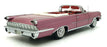 Sun Star 1/18 Scale 5236 - 1959 Oldsmobile "98" Open Convertible Burgundy Mist