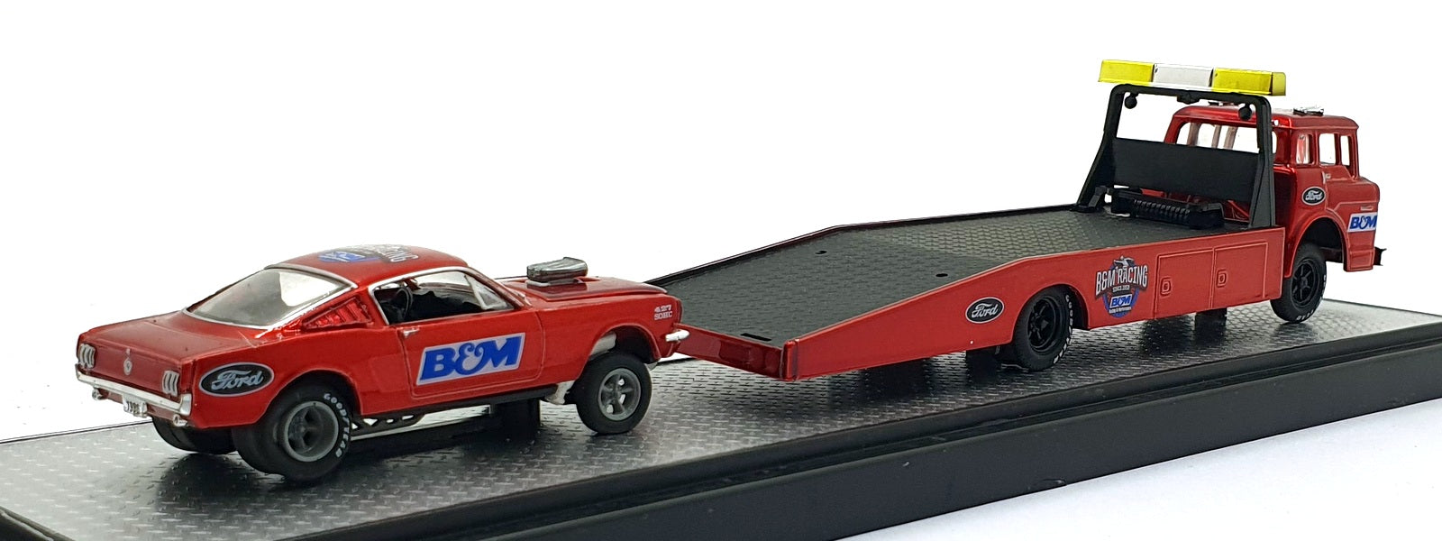 Castline M2 Machines 1/64 Scale R44 1970 Ford C-600 & 1966 Mustang Gasser