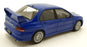 Autoart 1/18 Scale Diecast DC8224M - Mitsubishi Lancer Evolution VII - Blue