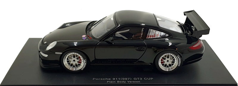Autoart 1/18 Scale Diecast 80789 - Porsche 997 GT3 Cup Plain Body - Black