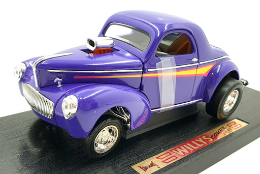 Road Signature 1/18 Scale Diecast 92278 - 1941 Willys Coupe - Purple