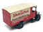 Corgi Appx 13cm Long 821 - Allenburys Foods Thornycroft Van - Red/Beige