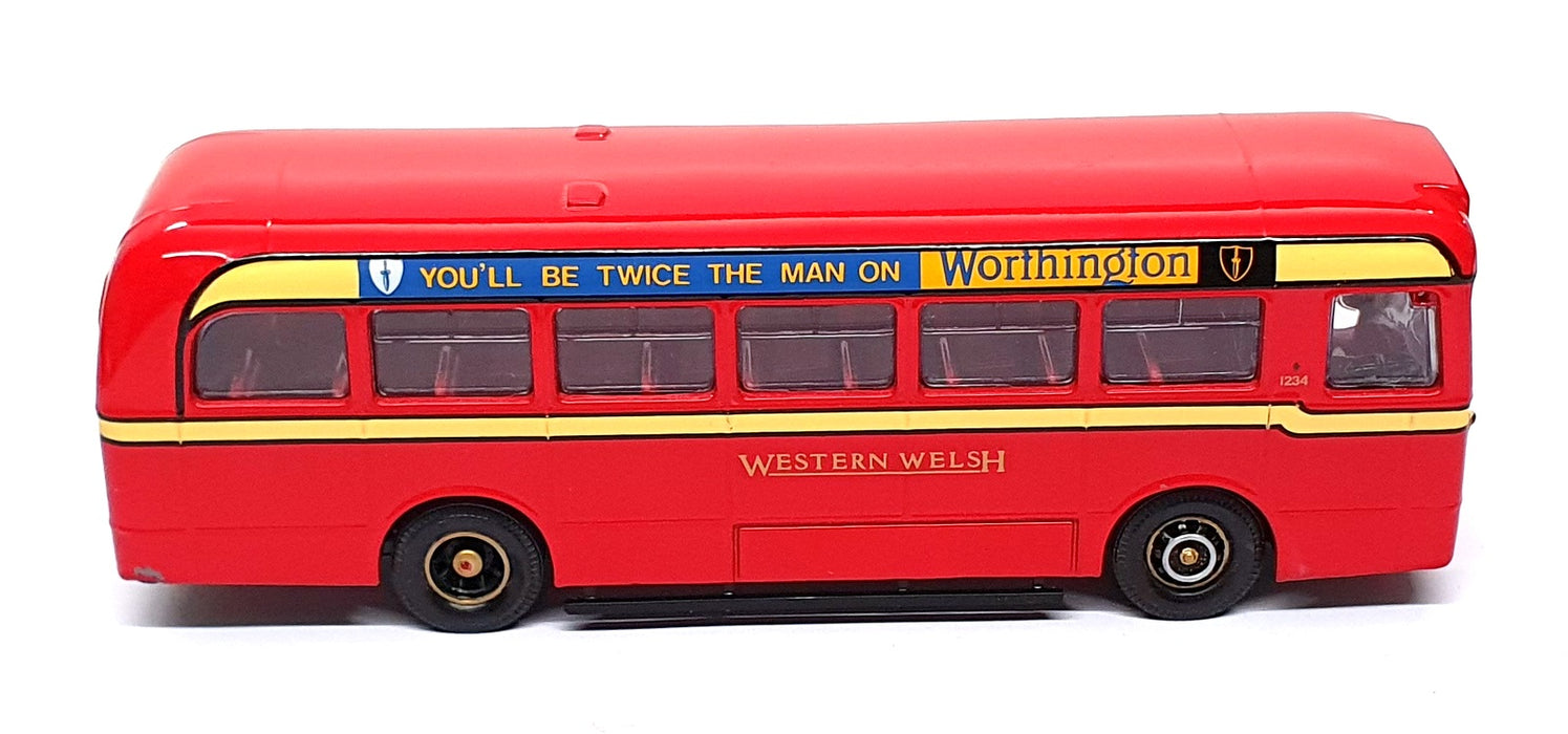 Corgi 1/50 Scale 34801 - Leyland Olympian Bus Western Welsh Carmarthen - Red