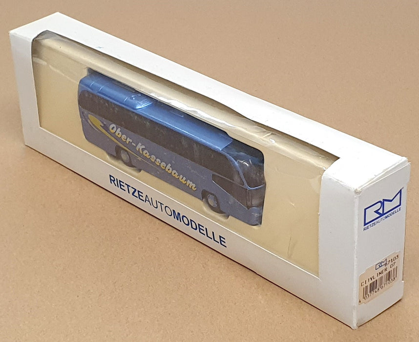 Rietze Automodelle 1/87 Scale 67103 - 2007 Neoplan Cityliner Ober-Kassebaum