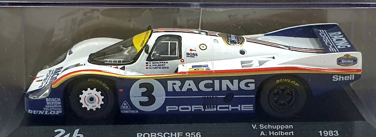 Altaya 1/43 Scale IXC.LMN.F.026 - Porsche 956 #3 1983 Schnuppen/Holbert/Haywood