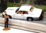 Corgi 11.5cm Long Diecast 57404 Return Of The Saint Jaguar XJS + Figure - White