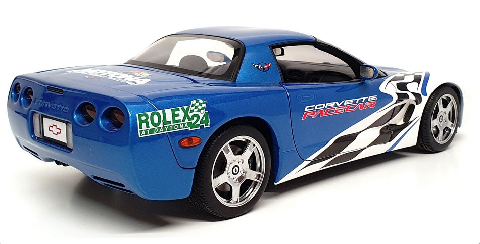 UT Models 1/18 Scale 19723U - Chevrolet Corvette Pace Car - Blue/White