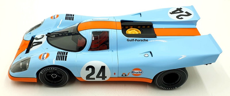 Norev 1/12 Scale 127508 - Porsche 917K Spa 1970 #24 Gulf Siffert/Redman