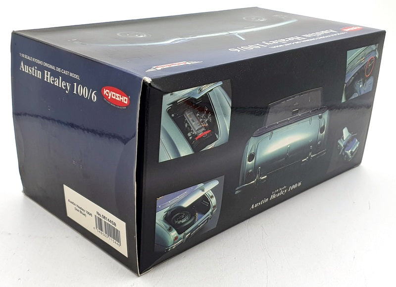 Kyosho 1/18 Scale Diecast 08144SB - Austin Healey 100/6 - Ice Blue