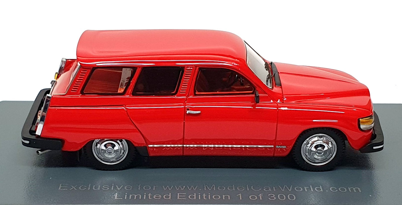 Neo 1/43 Scale Resin NEO 43768 - Saab 95 GL - Red