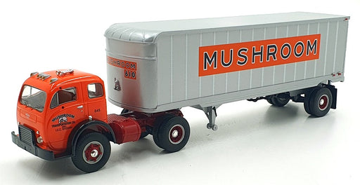 First Gear 1/34 Scale 19-1854 1953 White 3000 Tractor Trailer Mushroom Freight