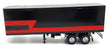 KK Scale Road Kings 1/18 Scale RK180167 - Semi Automatic Truck Trailer Black