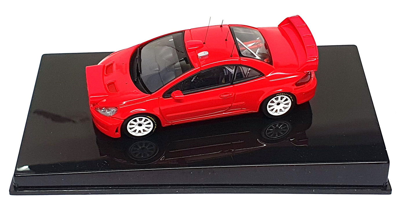 Autoart 1/43 Scale 60557 - Peugeot 307 WRC Plain Body Version - Red
