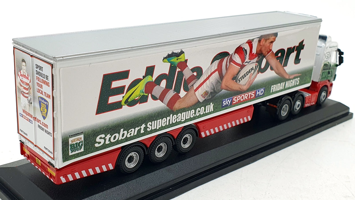 Oxford Diecast 1/76 Scale SHL04FR Scania Stobart Super League Wigan Warriors