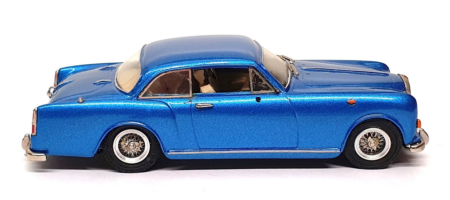 J&M Classics 1/43 Scale JM75 - Alvis TD21 Saloon Burns Special - Met. Mid Blue