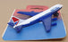 Matchbox Sky-Busters SB-10 - Boeing 747 Aircraft British Airways - Blue/White