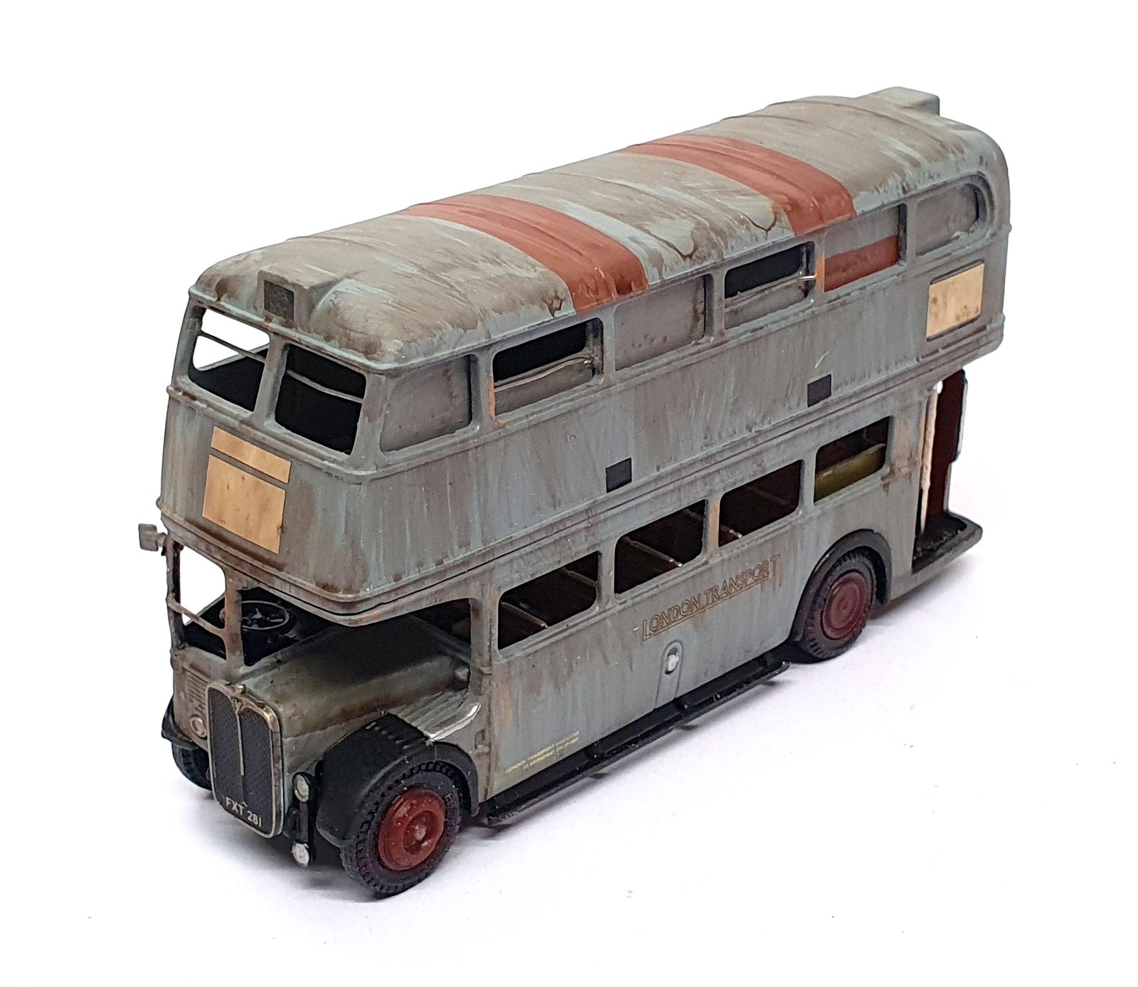 EFE 1/76 Scale 34001/3 - London Transport AEC 2RT2 1036TV Turnover Bus REWORKED