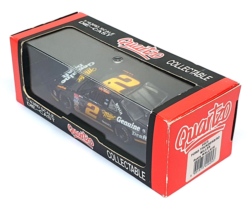 Quartzo 1/43 Scale 2025 - Ford Thunderbird Nascar #2 Rusty Wallace - Black