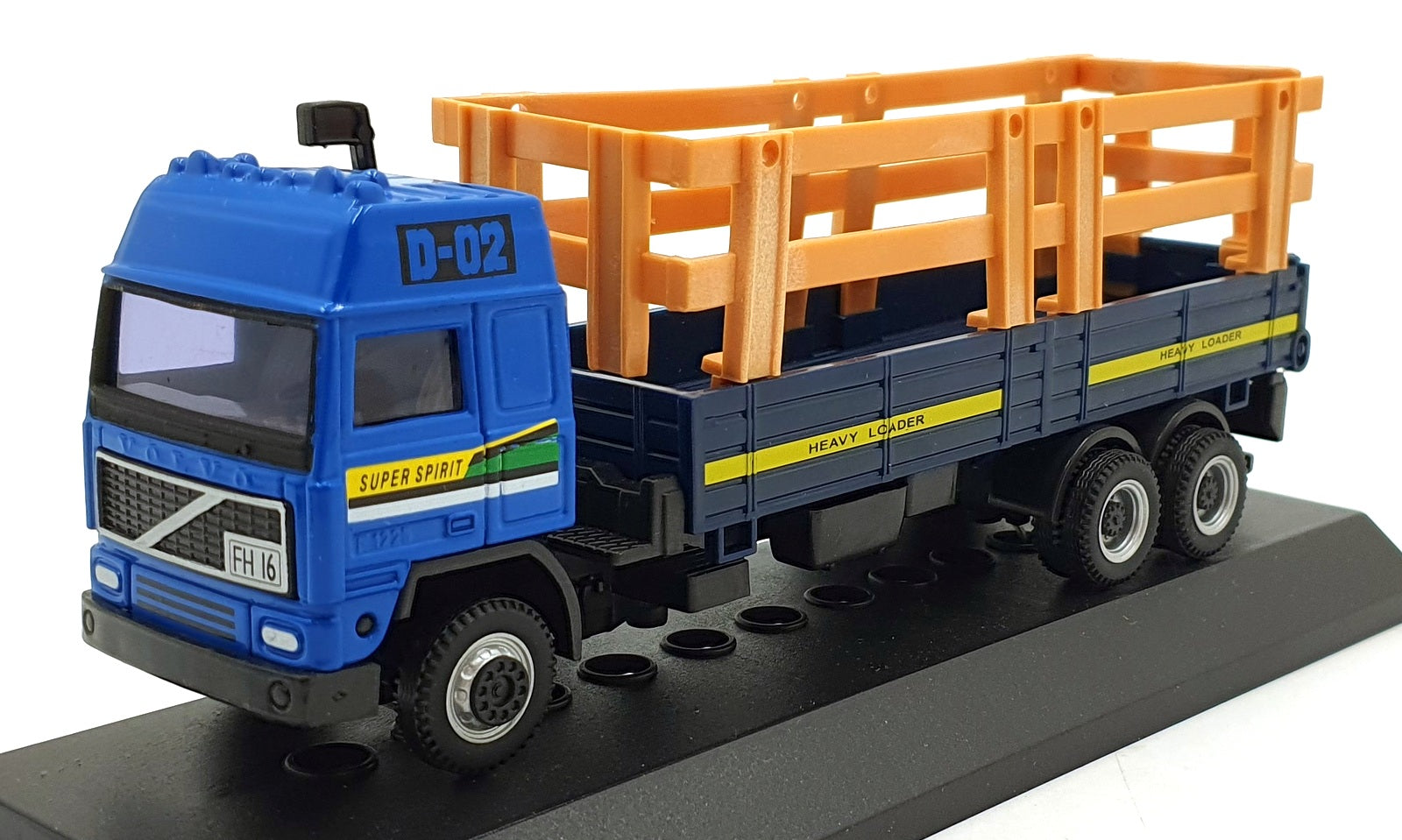 Cararama 1/60 Scale 100005G - Mercedes-Benz Construction Truck Heavy Loader Blue