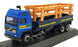 Cararama 1/60 Scale 100005G - Mercedes-Benz Construction Truck Heavy Loader Blue