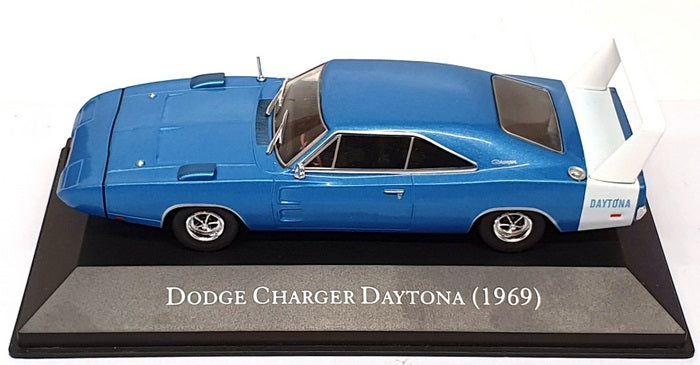 Altaya 1/43 Scale Diecast 17725K - 1969 Dodge Charger Daytona - Blue