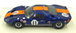 Spark 1/18 Scale 18S294 - Ford GT40 #11 6th Daytona 24 1967 Gulf - Blue/Orange