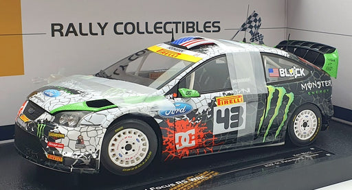 Sun Star 1/18 Scale Diecast 3957 Ford Focus RS WRC06 K.Block 2012 St. Petersburg