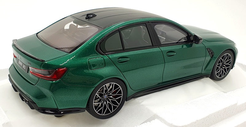 Top Speed 1/18 Scale Resin TS0396 - BMW M3 Competition G80 Isle of Man Green