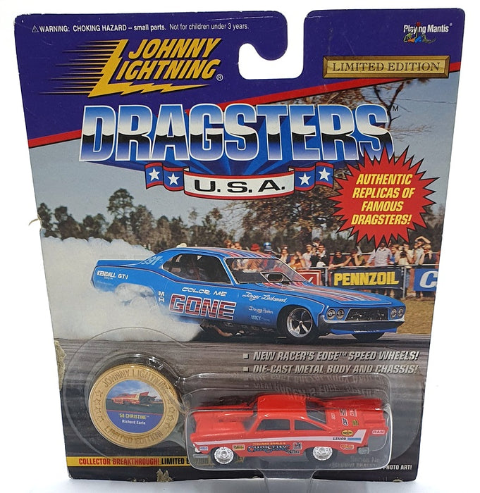 Johnny Lightning 1/64 Scale 320-100 Dragsters USA 1958 Christine - Richard Earle