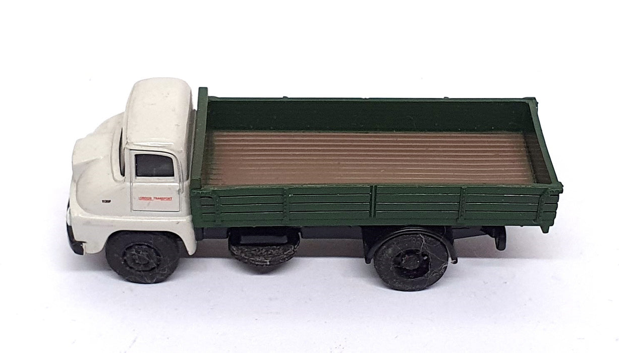 Base Toys 1/76 Scale D-10 - Thames Trader Dropside London Transport - Grey/Green