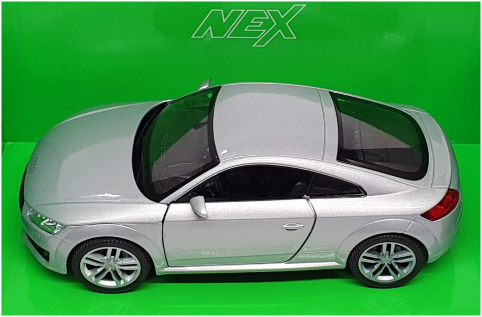 Welly NEX 1/24 Scale Diecast 24057W - 2014 Audi TT Coupe - Silver