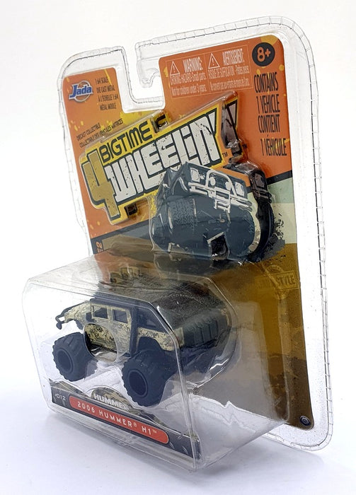Jada 4Wheelin 1/64 Scale 14013 - 2006 Hummer H1 - Camouflage/Black