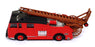 Road Champs 1/76 Scale DG223000 - Dennis Fire Engine - Red/Black