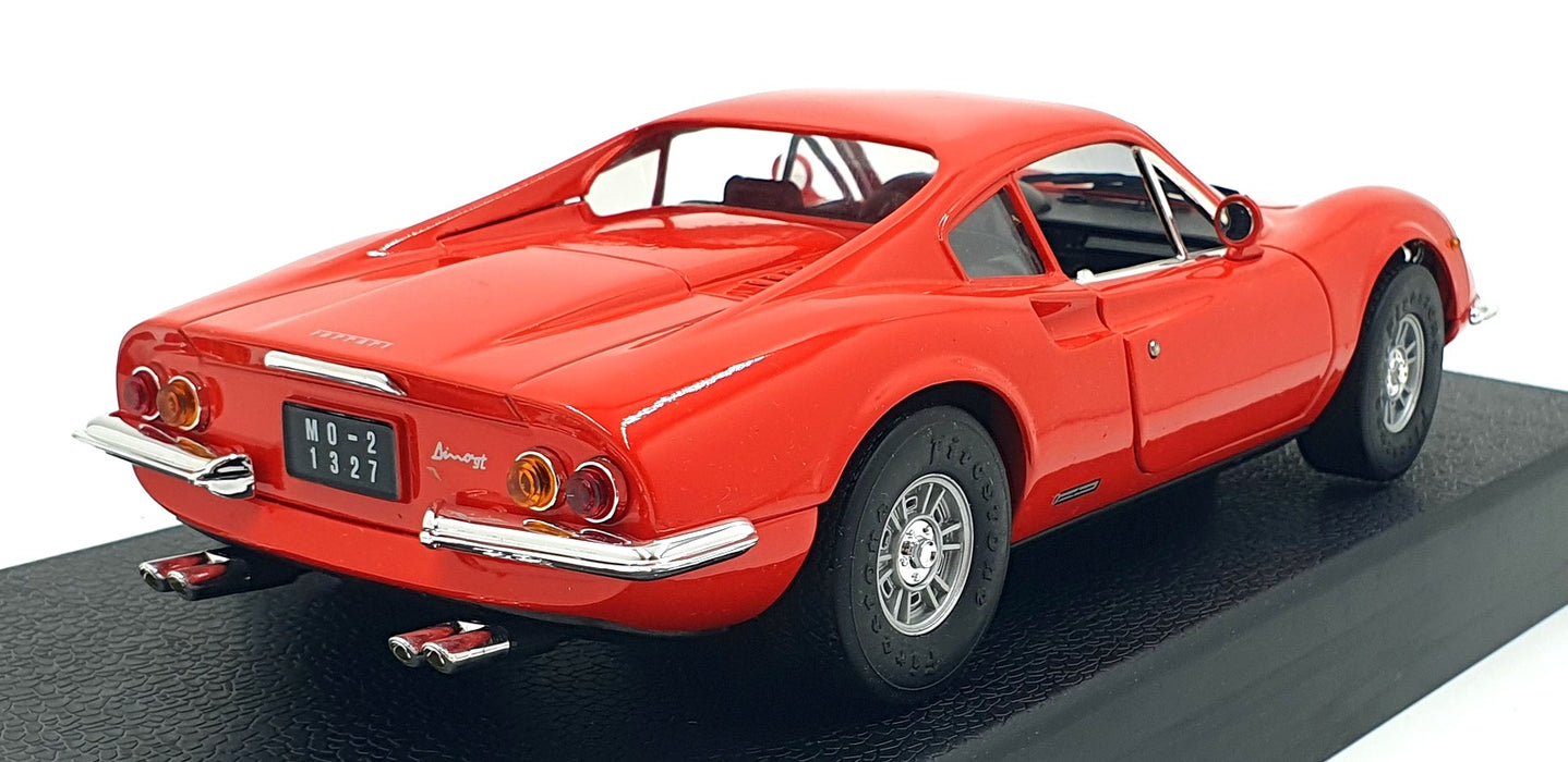 Anson 1/18 Scale diecast - 30301-W Ferrari Dino 246GT Red