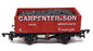 Dapol OO Gauge B550 - 7 Plank Coal Wagon Carpenter & Son - Redish Brown