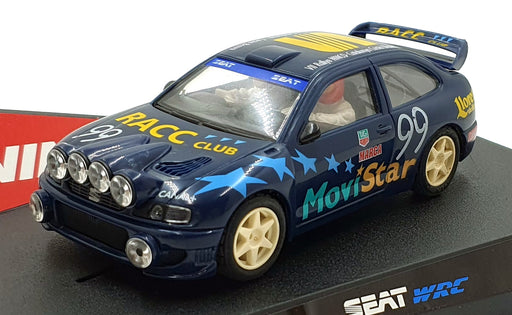 Ninco 1/32 Scale Slot Car 50182 - Seat Cordoba WRC #99 "Catalunya A-C Bravia" 