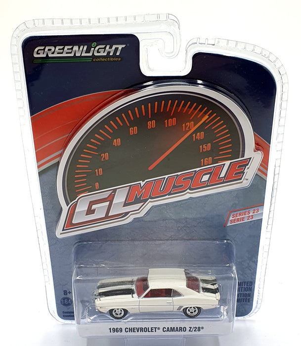 Greenlight 1/64 Scale 13270-C - 1969 Chevrolet Camaro Z/28 - White