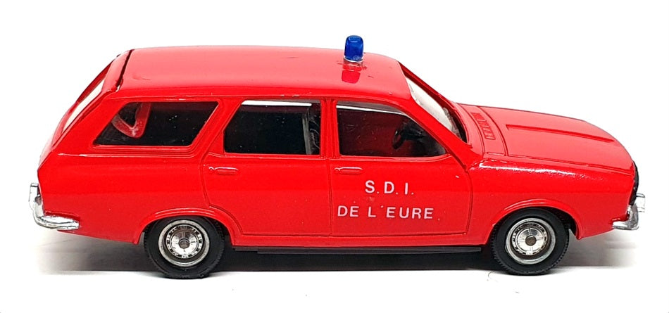 Solido 1/43 Scale Diecast FV999J - Renault 12 Break Fire - Red