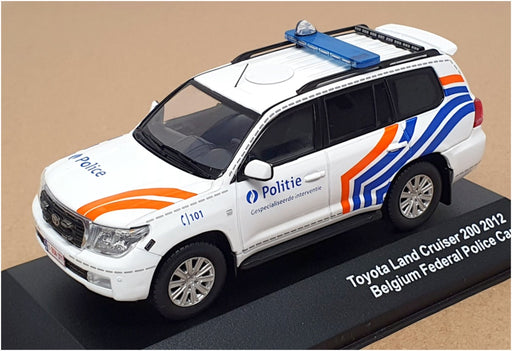 J Collection 1/43 Scale JC297 - 2012 Toyota Land Cruiser 200 Belgium Fed Police