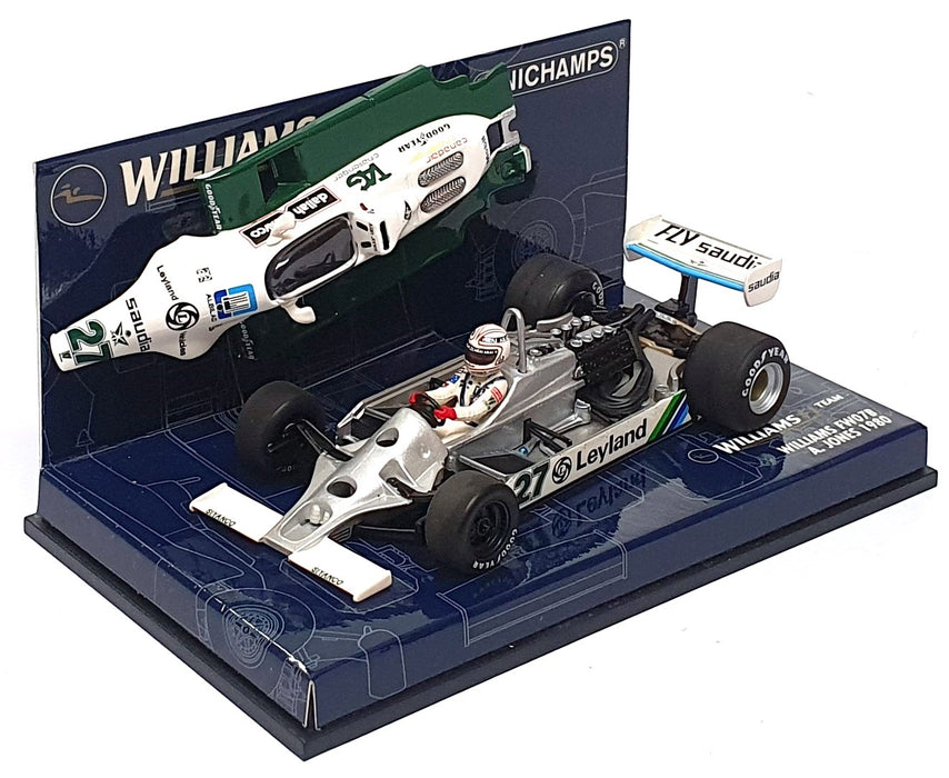 Minichamps 1/43 Scale 430 800027 - F1 Williams FW07B A. Jones 1980