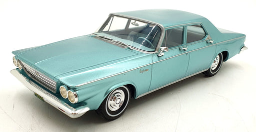BOS Models 1/18 Scale BOS315 - 1963 Chrysler Newport 4 Door Sedan - Met Blue