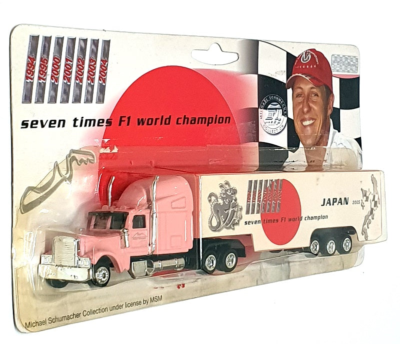 Adtruck 53235 - Peterbilt F1 Truck Japan 2005 Michael Schumacher