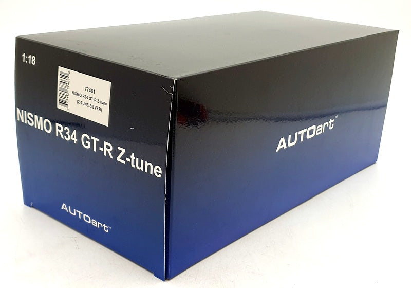 Autoart 1/18 Scale 77461 - Nissan Skyline Nismo R34 GT-R Z-Tune - Silver
