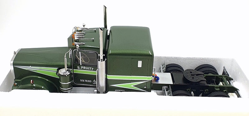 KK Scale Road Kings 1/18 Scale RK180126 - Kenworth W900 - Metallic Green