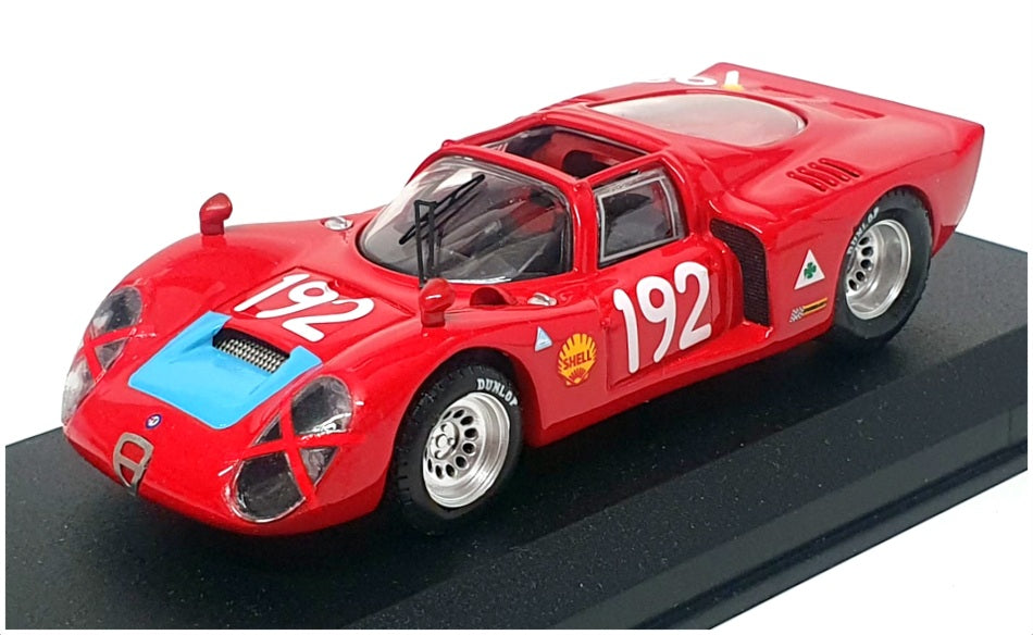 Best 1/43 Scale 9286 - Alfa Romeo 33.2 SP Targa Florio 1968 #192 Bianchi/Casoni